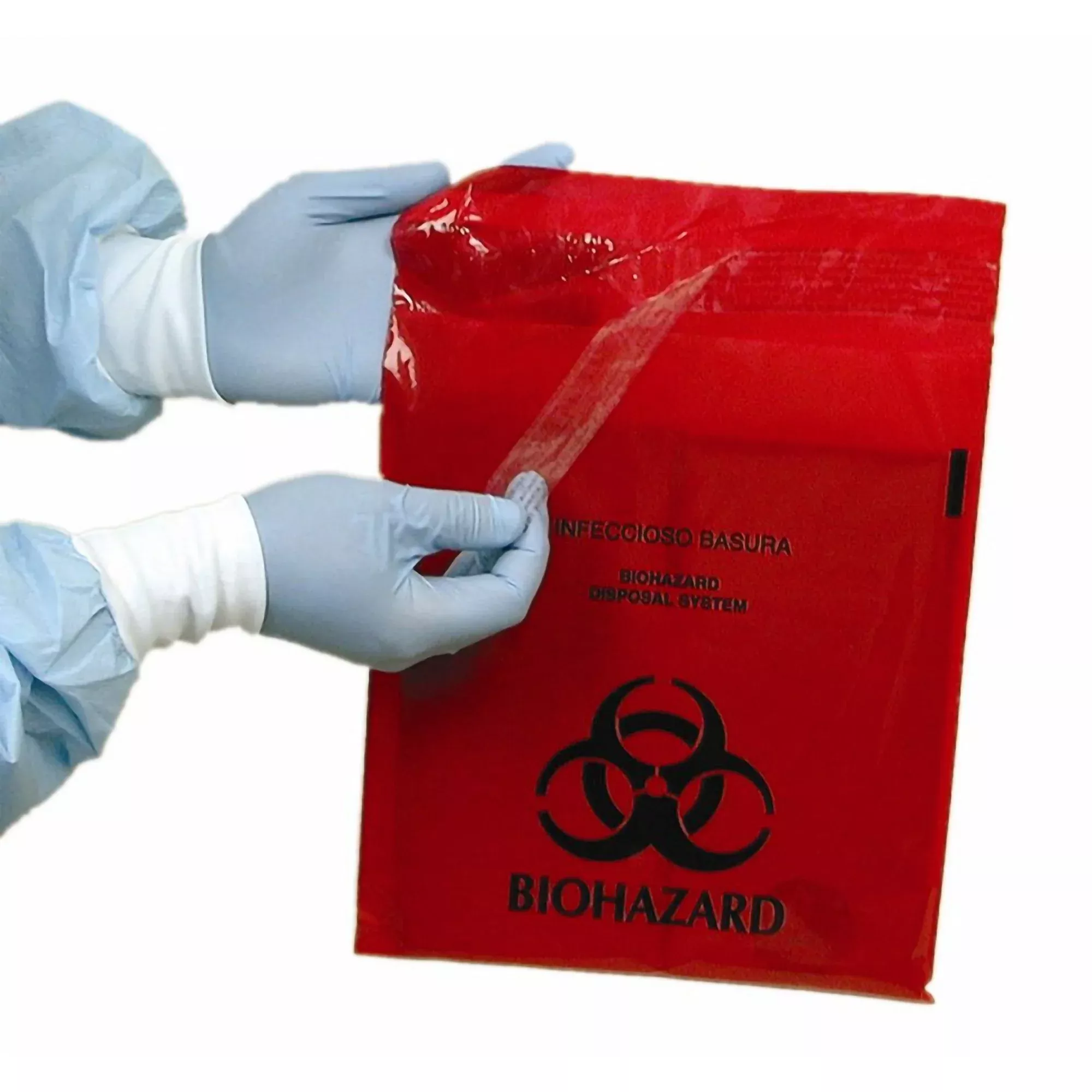 Unimed - Midwest Biohazard Waste Bag, 1 Box of 100