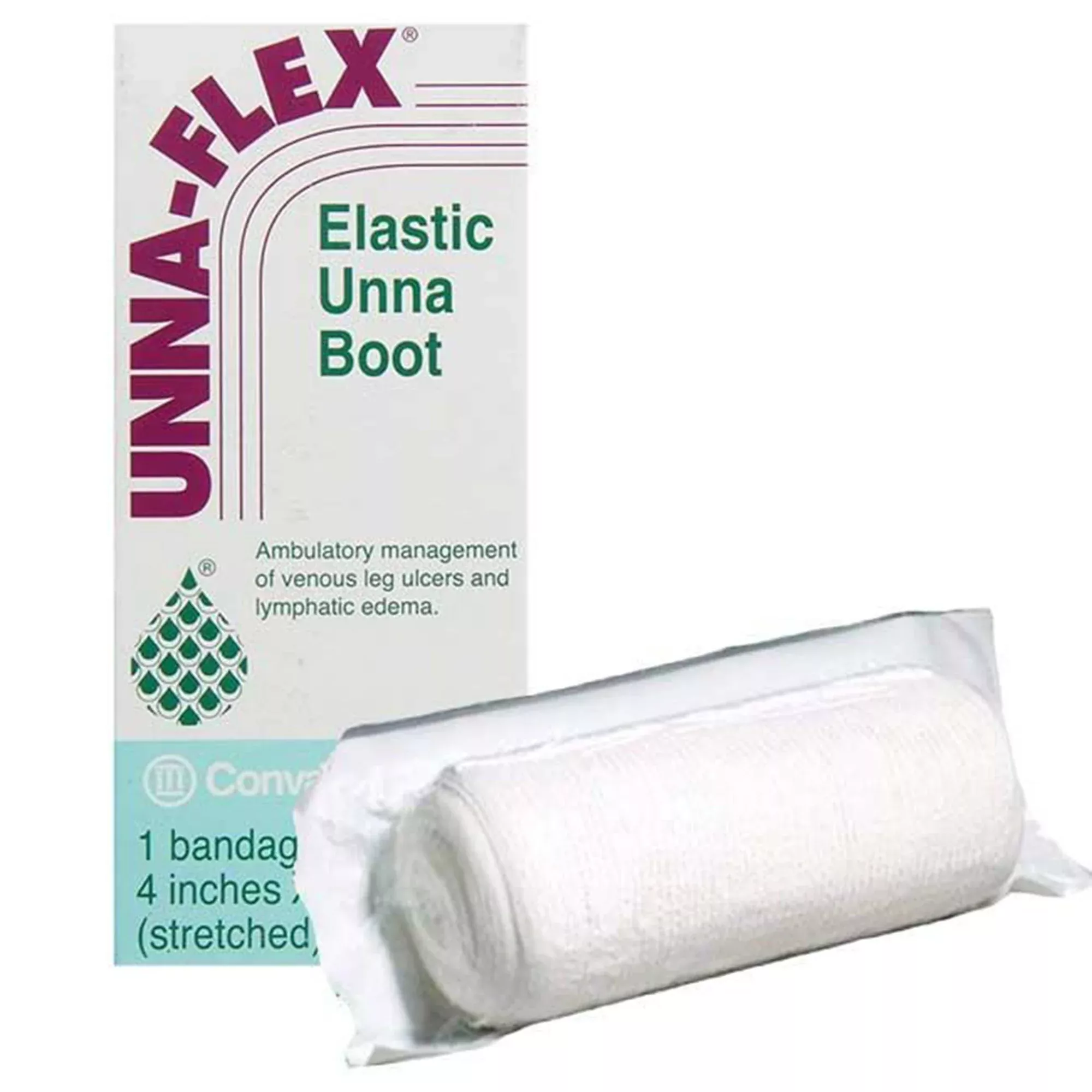 Unna-Flex Unna Boot, 4 Inch x 10 Yard, 1 Box of 12