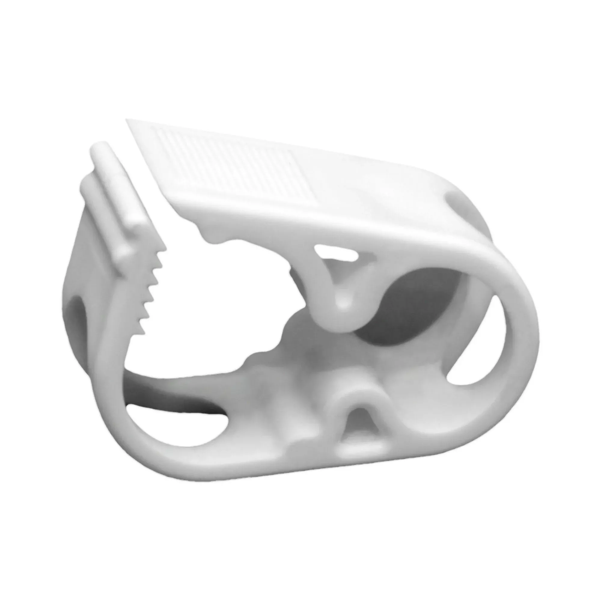 Urocare Adjustable White Tube Clamp, 1 Case of 50
