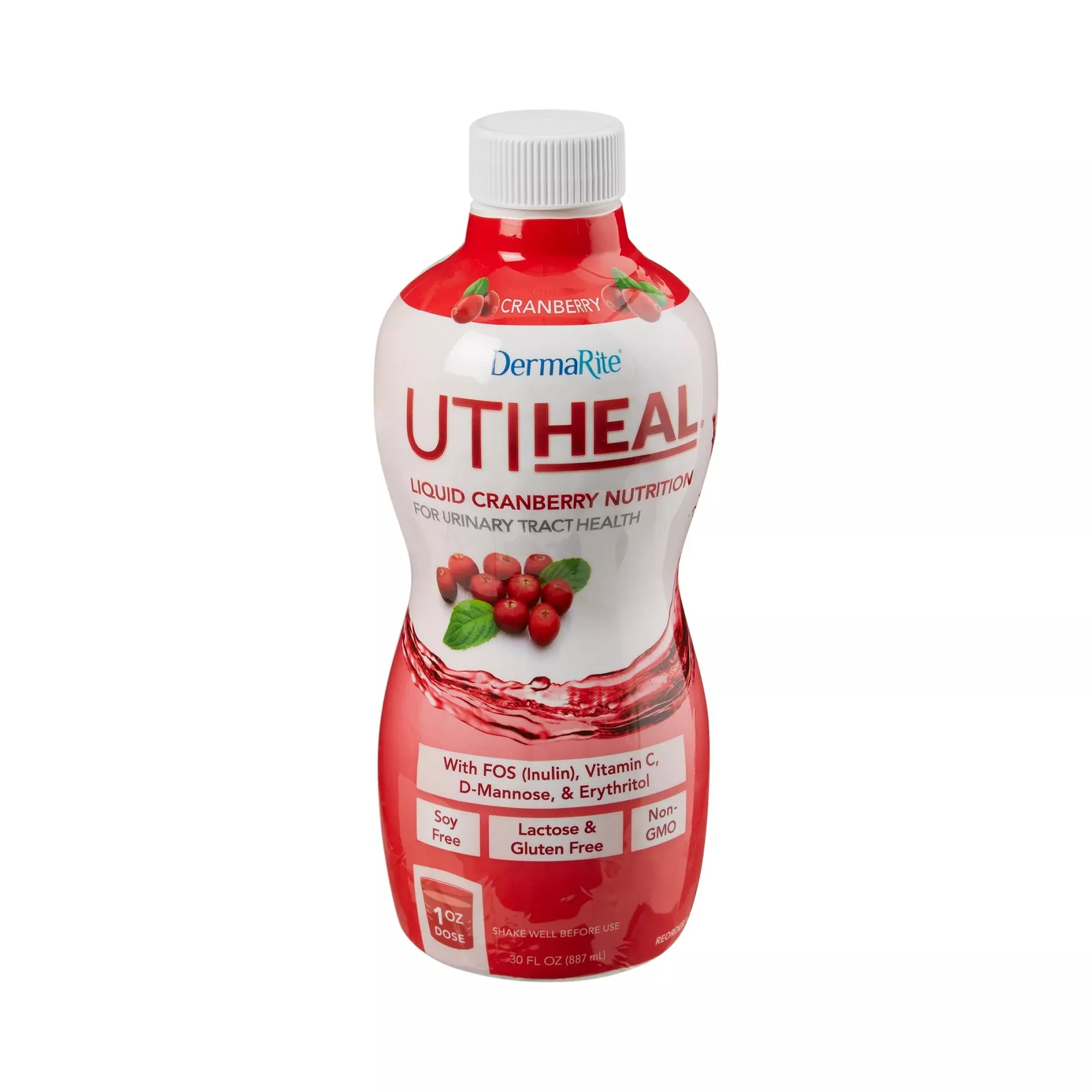 UTIHeal™ Cranberry Oral Supplement, 30 oz. Bottle, 1 Case of 4