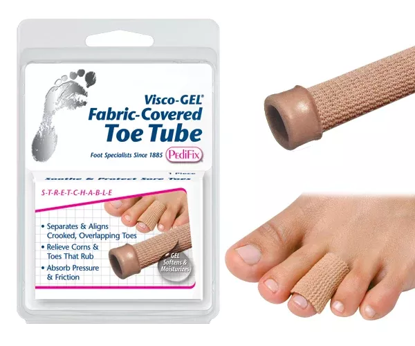 Visco-GEL Fabric-Covered Toe TubeLarge