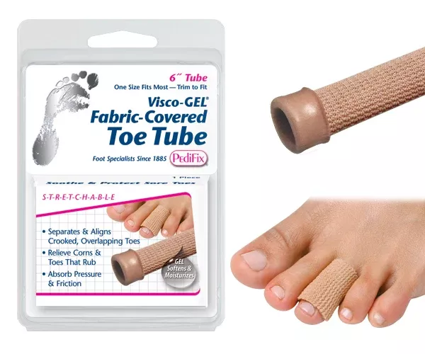 Visco-GEL Fabric-Covered Toe TubeSmall
