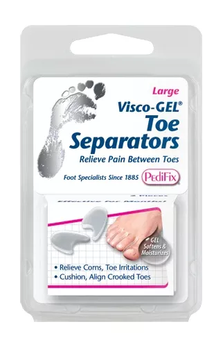 Visco-Gel Toe Separators LargePk/2