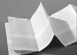 Vital Signs Recording Paper, 1 Pack