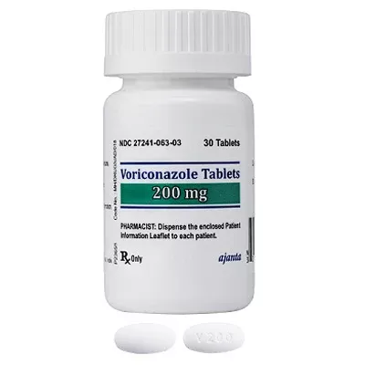 Voriconazole Tablets 200 mg by Ajanta Pharma 30 Count (RX)