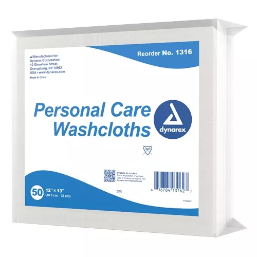 Washcloths - DryPk/50 Disposable12x 13