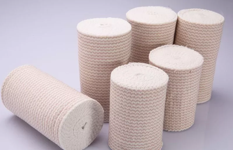 Welmed Premium Weave Single Hook and Loop Closure Elastic Bandage, 6 Inch x 11 Yard, 1 Case of 48