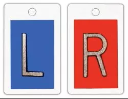 Wolf X-Ray Left / Right X-Ray Marker, 1 Each