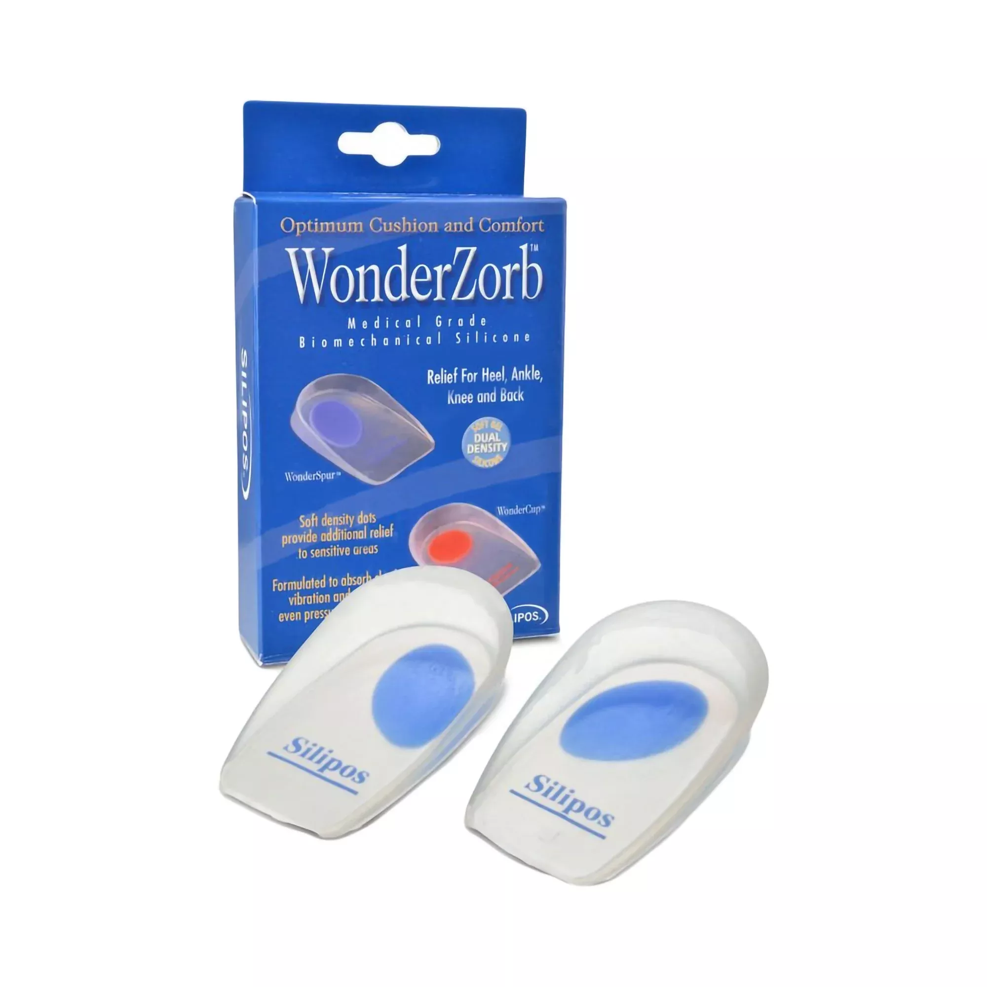 WonderZorb WonderSpur Heel Cup, Large, 1 Pair