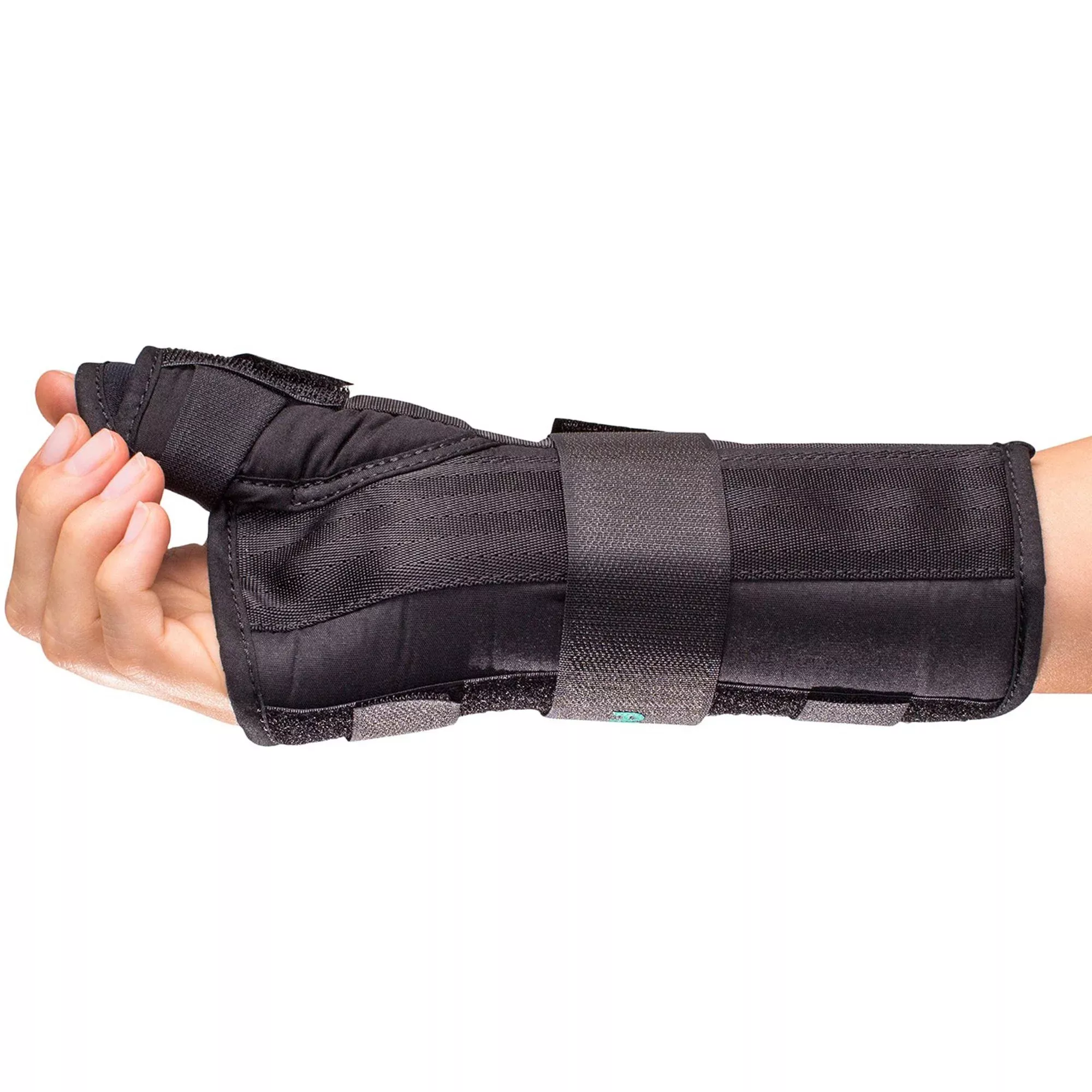WRIST BRACE, PREMIER W/THUMB SPICA RT MED 8"