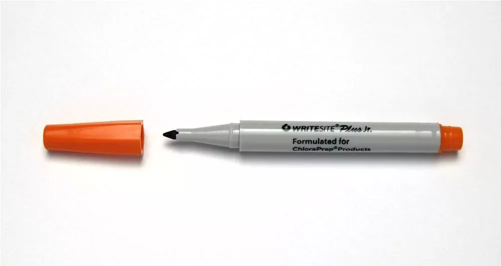WriteSite Plus Jr. Skin Marker, 1 Box of 100
