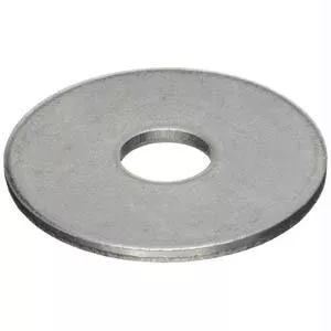 Zinc-plated External Lock Flat Washer 1/4" X 1/2" X 1/16"