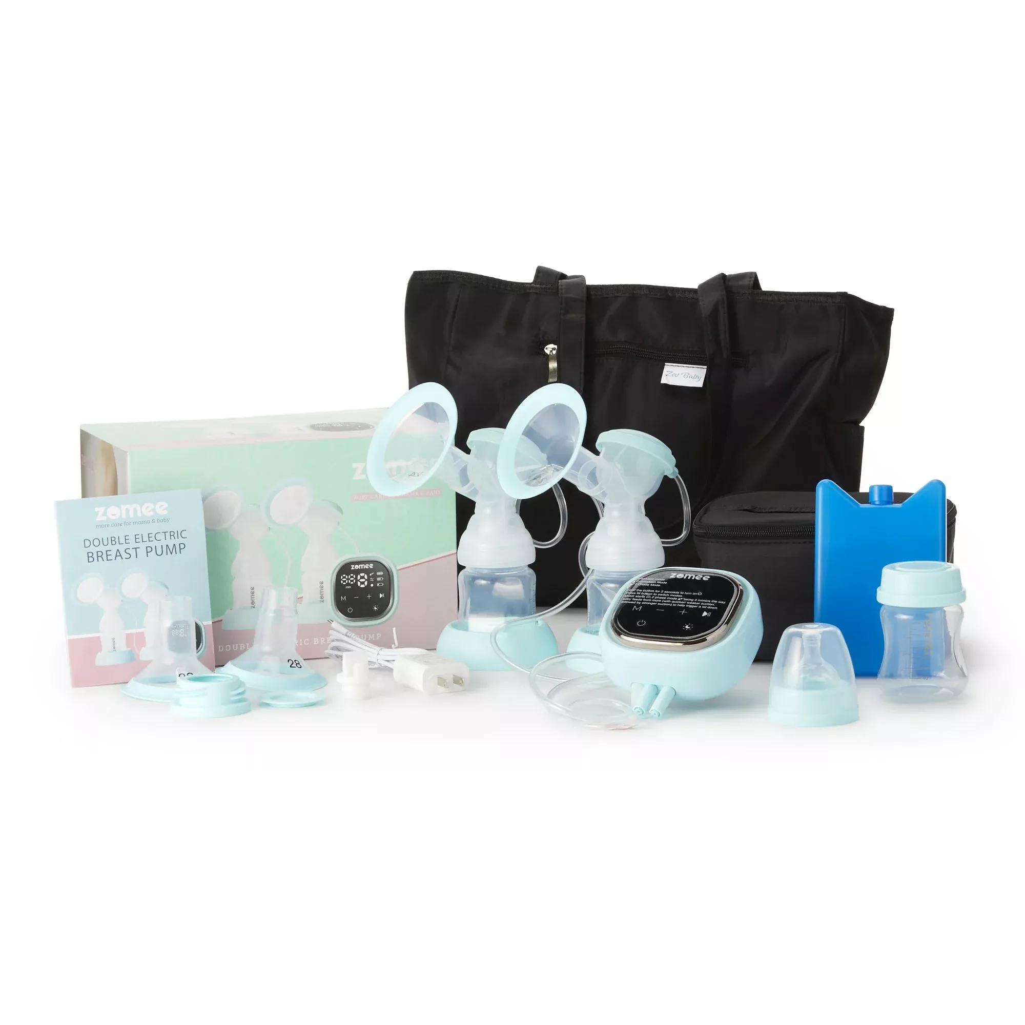 Zomee Double Electric Breast Pump Kit, 1 Each